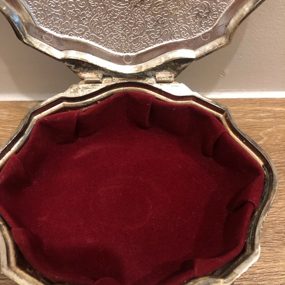 Vintage Trinket Box International Silver Company Silver Plated - Picture 10 of 12